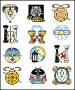 Birth Card icons